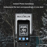 W12 E-Book Reader Text Photo Simultaneous Translator 144 National Language Intelligent Real-Time Translation