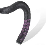 Road Bike Anti-Slip Shock Handle Bar with PU Anti-Vibration Wrap Bicycle Handlebar Durable Tape Accessories