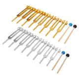 Sound Healing Tuning Fork Ergonomic Tuning Fork Aluminum Alloy 136.1Hz 126.22Hz for Home