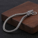 Vintage Fashion Fried Dough Twist Woven Square Bracelet