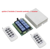 DC 12V 8 relays Channels Relay Module Wireless 433MHz RF Remote Control Switch Transmitter and Receiver Board