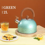1pc Whistle Tea Kettle For Stove Top, 2L/3L Stainless Steel Large Capacity For Boiling Water And Making Coffee, Suitable