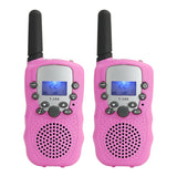 Portable Handheld Walkie Talkie Children 2 Way Radios 3KM Long Range Educational Interactive Indoor Outdoor Acitvities Adventure