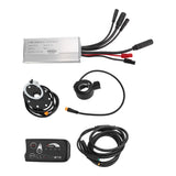 Bicycle Lithium Battery Conversion 22A Controller LED S810 Display 1 to 2 Connecting e Kit for 500W Gear Motor