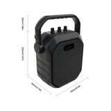 Wireless Amplifier Bluetooth Dual Speaker 30W High Power TF Card U Disk Recording FM Reverb Adjustment