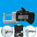 Interchangeable probe Digital Meter Tester Micrometer Lateral Thickness Gauge For Leather Steel Plate Cloth