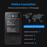 Portable S85 Translator Device Big Screen 138 Languages Voice Intelligent Real-time Translating Offe Translation Hot Sale New