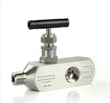 stainless steel multi port with vent plug instrumentation manifolds 1/2'' 1/4'' OD NPT gauge vaes