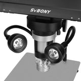 Portable 7-inch LCD Microscope with Camera and Video Recorder - SV604