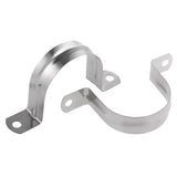 10 Stainless Steel U-Shaped Clamps, Half For Fittings Pipe Clamp -80Mm