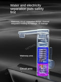 Electric Kitchen Instant Faucet Heater Hot Cold Dual-use Tankless Water Quickly Heating Tap with LED Display