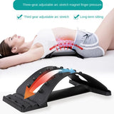 Lumbar traction health care appliance back massager massage waist