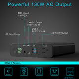 2022 nejifu new 240v power bank 50000mah for laptop external battery charger pd powerbank 64000mah with AC outlet