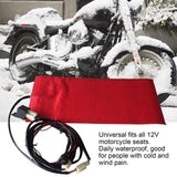 Motorcycle UTV Universal Heated Seat Heater Kit Heating Cushion Motorcycles Supplies Hot Pad