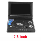 7.8inch/9.8inch 6:9 Widescreen 270° Rotatable LCD Screen Home Car TV DVD Player Portable VCD MP3 Viewer with Game Function