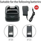 BP-209N BP-210N BP-211 Battery BC-137 Rapid Base for ICOM IC-A6E IC-A24 IC-V8 F21 IC-U82 Walkie Talkie Charger