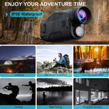 R11 1080P Infrared Night Vision Device 5X Digital Zoom Monocular Day Night Photo Video Taking 300M Full Dark for Outdoor Hunting
