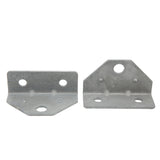 Swivel Top Bracket Swivel Bunk Bracket Kit Heavy Duty for 3x3 Boat Trailer Cross Member