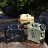 10/12L Outdoor Bucket Large-Capacity Portable Camping Bag Container with Faucet Driving Water Tank for Picnic Hiking