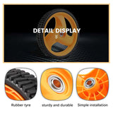 2PACK 293MM Lawn Mower Rear Wheel For Husqvarn 5324035-09, 5324327-49, 532403509, 532432749 Lawn Mower Accessories