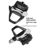 ESLNF Road Bike Clipless Self-locking SPD Anti-slip Cycg Pedals Suitable for Outdoor Mountain Bikes
