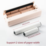 HPRT MT810 A4 Paper Thermal Printing Wireless BT Connect Compatible with iOS and Android Mobile Photo Printer