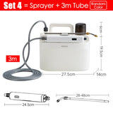 Shoulder Style Electric Sprayer - 5L Rechargeable Irrigation Sprinkler for Gardens, Automatic Plant Mister