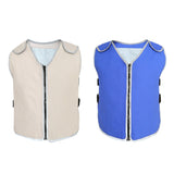 Breathable Outdoor Cool Ice Vest Heat Resistant Heatstroke Prevention Cool Vest NEW