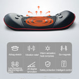 Electric Waist Massager with Airbag - Portable Lumbar Spine Back Body Massage. Vibration Relief and Health Traction Therapy