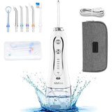 Portable waterproof oral irrigator, rechargeable battery, 300ml, teeth cleaning