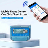 BT 30A 40A 50A 60A MPPT Solar Charge 12V/24V/36V/48V/60V Controllers LCD Display Dual USB 5V Output Controller