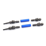 Metal Drive Shaft And Shock Absorber Set For 1/10 Traxxas Slash Rustler Stampede Hoss VXL 4X4 RC Car Upgrades Parts