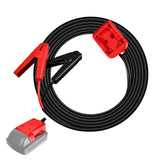 Clamps For Milwaukee 18V Battery Jumper Starter Automotive Booster Cables 6.4ft 8AWG Cable Power Tool e