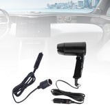 Mini Car Travel 12V Professional Practical Small Hair Blow Dryer for RV Gym Auto Hotel