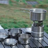 1pc, Outdoor Non-stick Pot, Cooking Noodle Pot, Personal Household Cooking Pot, Soup Pot, Suitable For Electromagnetic Stove