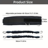 5pcs/set 30-70 Pounds Bounce Training Rope And Resistance Bands