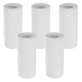 5 Rolls Self-Adhesive Thermal Printing Paper For Mini Printers Thermal Paper Sticker Self Adhesive Thermal Labels Thermal Printer Sticker Paper