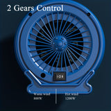 1pc Electric Desktop Heater Small Heater With Heating And Fan Modes Portable Electric Space Heater & Electric Room Space Heaters Fan Heater For Home Office Fall Winter Essential Back To School Supplies