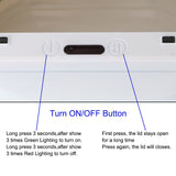 Smart Sensor Trash Can Automatic Garbage Buckets 8L Waterproof For Household Bathroom Kitchen Toilet Household Cleaning Tool