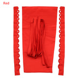 4PCS/Set Satin Corset Kit Zipper Replacement Wedding Gown Back Lace Webbing DIY Craft Wedding Dress Evening Gown Bridal Banquet
