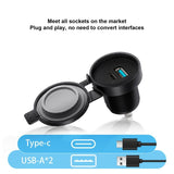 Waterproof Portable Super Charging Multifunctional Fast Car Charger