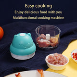 1pc, Electric Vegetable Chopper, Multi Functional Garlic Masher, Wireless Electric Garlic Masher, Garlic Mash Food Supplement