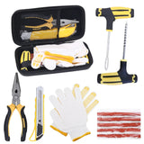 Universal Tire Repair Kit Studding Tool Set Auto Bike Puncture Plug Garage Needle Nose Pliers Car Accessories