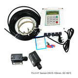 TUF-2000SW Ultrasonic TS-2/TM-1/TL-1 Sensor Liquid w Meter Wall-Mounted 4-20mA ModBus RS-485 Protocol wmeter