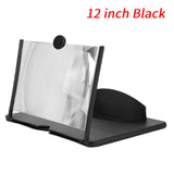 10/12 inch 3D Amplifier Mobile Video Magnifier for Smartphone Enlarged Screen Phone Stand Bracket