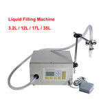 220V CNC Filg hine 3.2L 12L 17L 35L Automatic Paste Liquid Honey Filler 135W Single Head