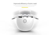 Electric Facial Cleansing Sonic Waterproof Deep Pore Cleaner Wireless Charging Face Massage Skin Care Brush