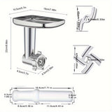 Metal Food Grinder Attachments For KitchenAid Stand Mixers,Meat Grinder, Sausage Stuffer, Burger Press Non-Stick Hamburger