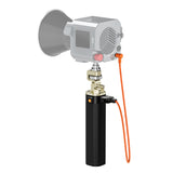 Photography Fill Light Power Handle Battery Grip 180Rotatable D-Tap USB-C for Aputure amaran 60ds Zhiyun Molus X100