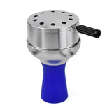 CRUSHER 2 in1 Arabian Hookah Bowl Charcoal Holder Kit Aluminium Alloy Heat Management System Head Tobacco Heater Tools